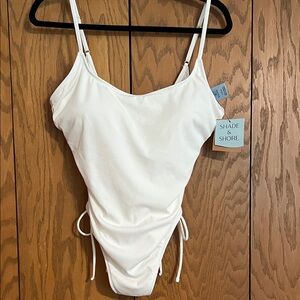Shade & Shore Elegant White Swimwear